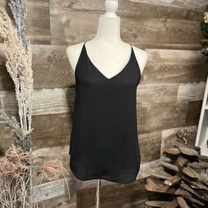 Loft black sleeveless blouse - XS - 🙂3/$15